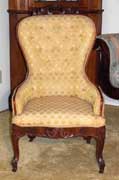 side chair a term used to distinguish the armless chair from the 